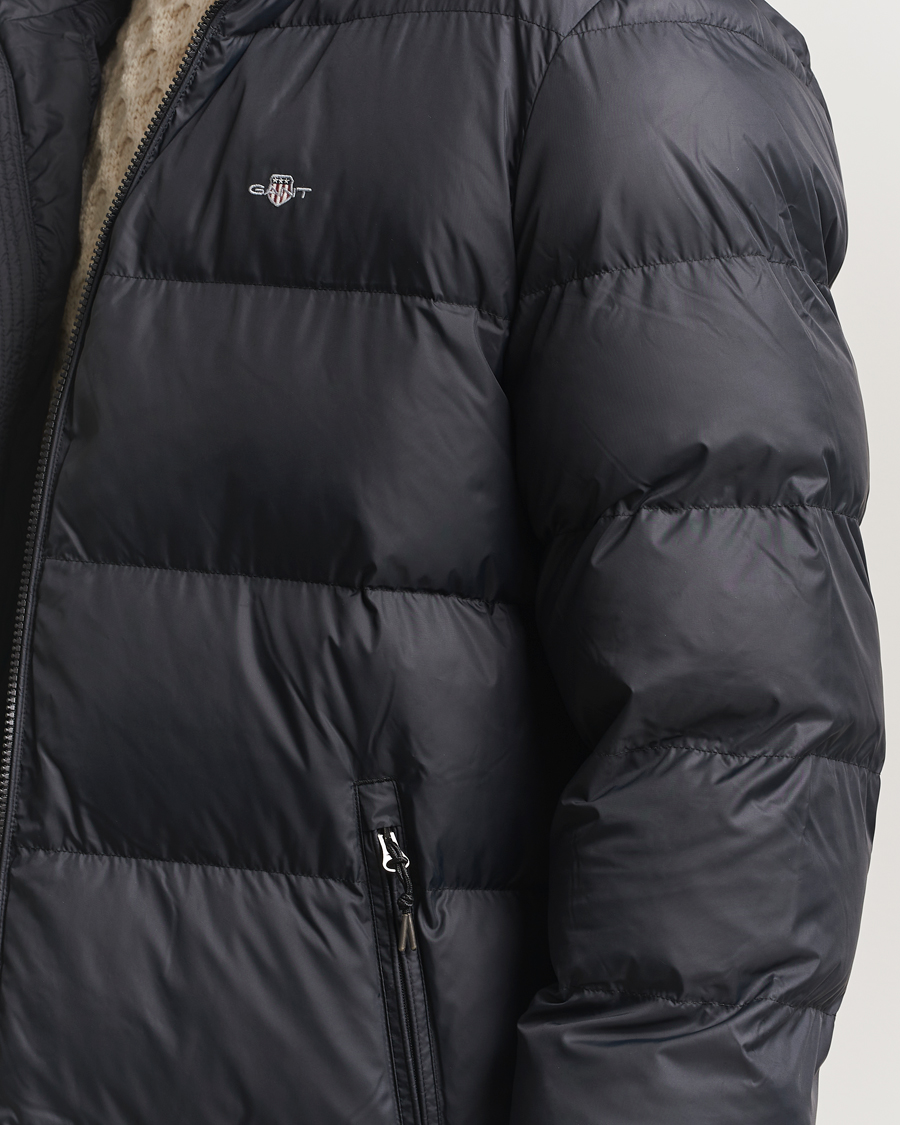 Mies | Takit | Gant | The Active Cloud Mid Length Jacket Black