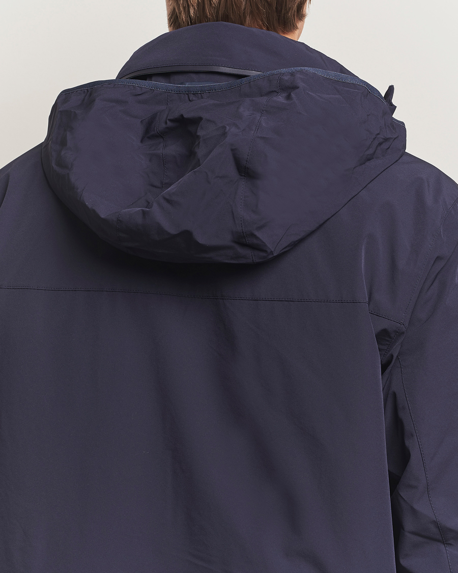 Mies | Takit | Gant | Double Mid Length Field Jacket Evening Blue