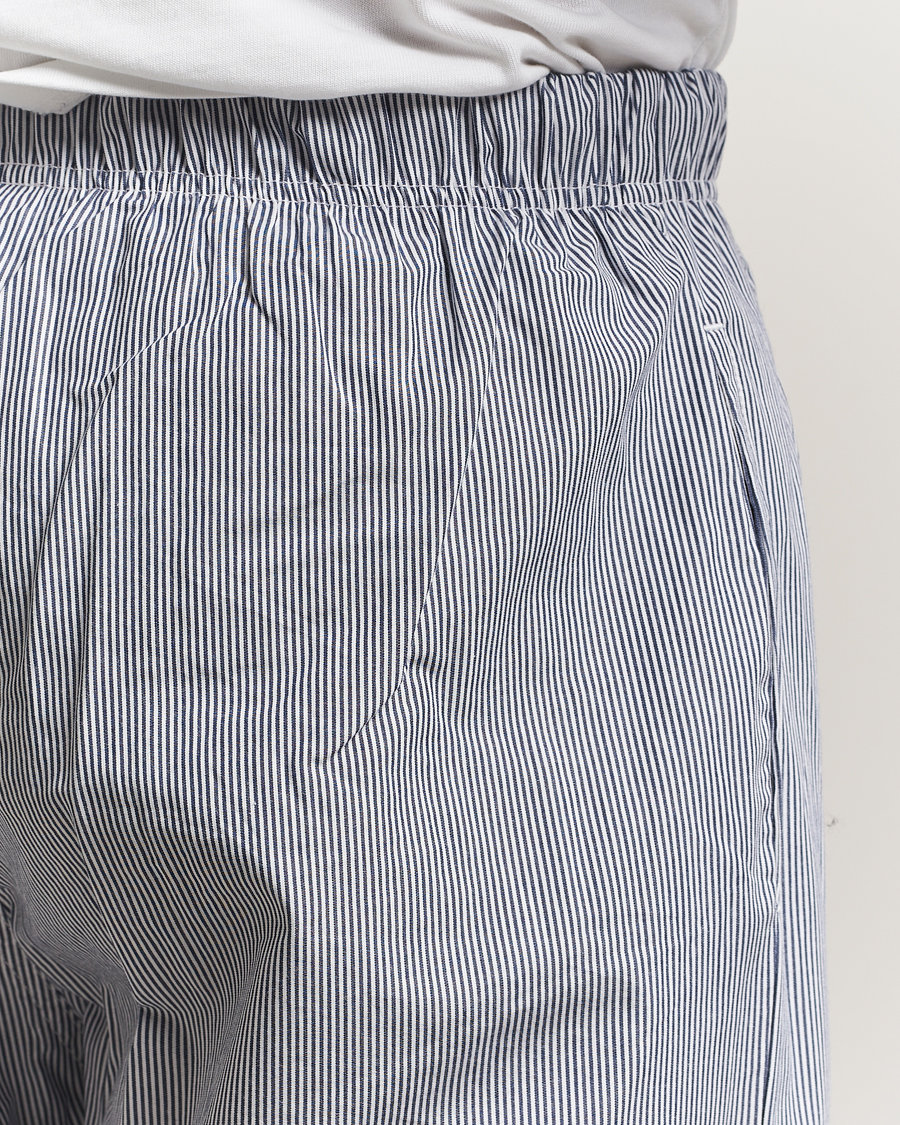 Mies | Yöpuvut ja kylpytakit | GANT | Striped Pyjama Set Persian Blue