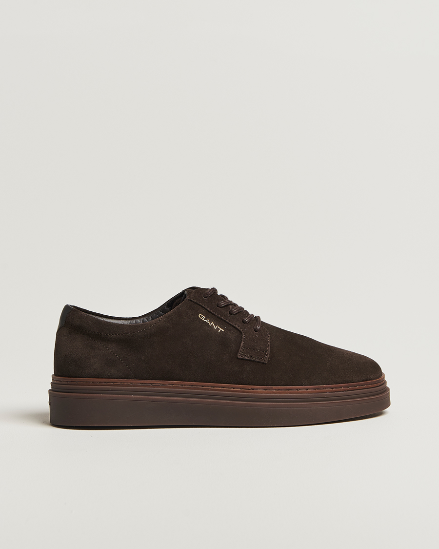 Mies | GANT Kinzoon Suede Derby Sneaker Espresso Brown | GANT | Kinzoon Suede Derby Sneaker Espresso Brown