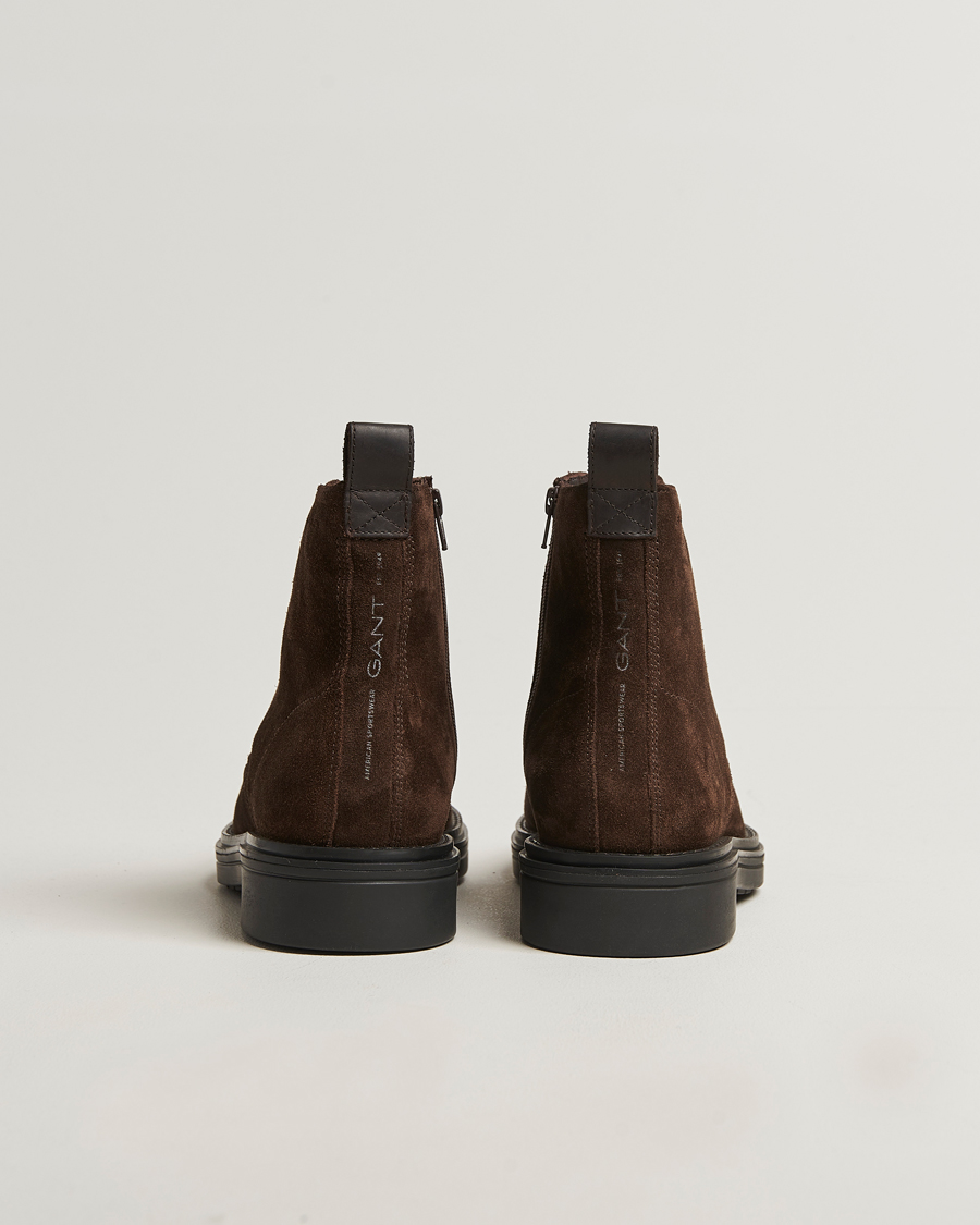 Mies | Nilkkurit | Gant | Boggar Suede Boot Espresso Brown