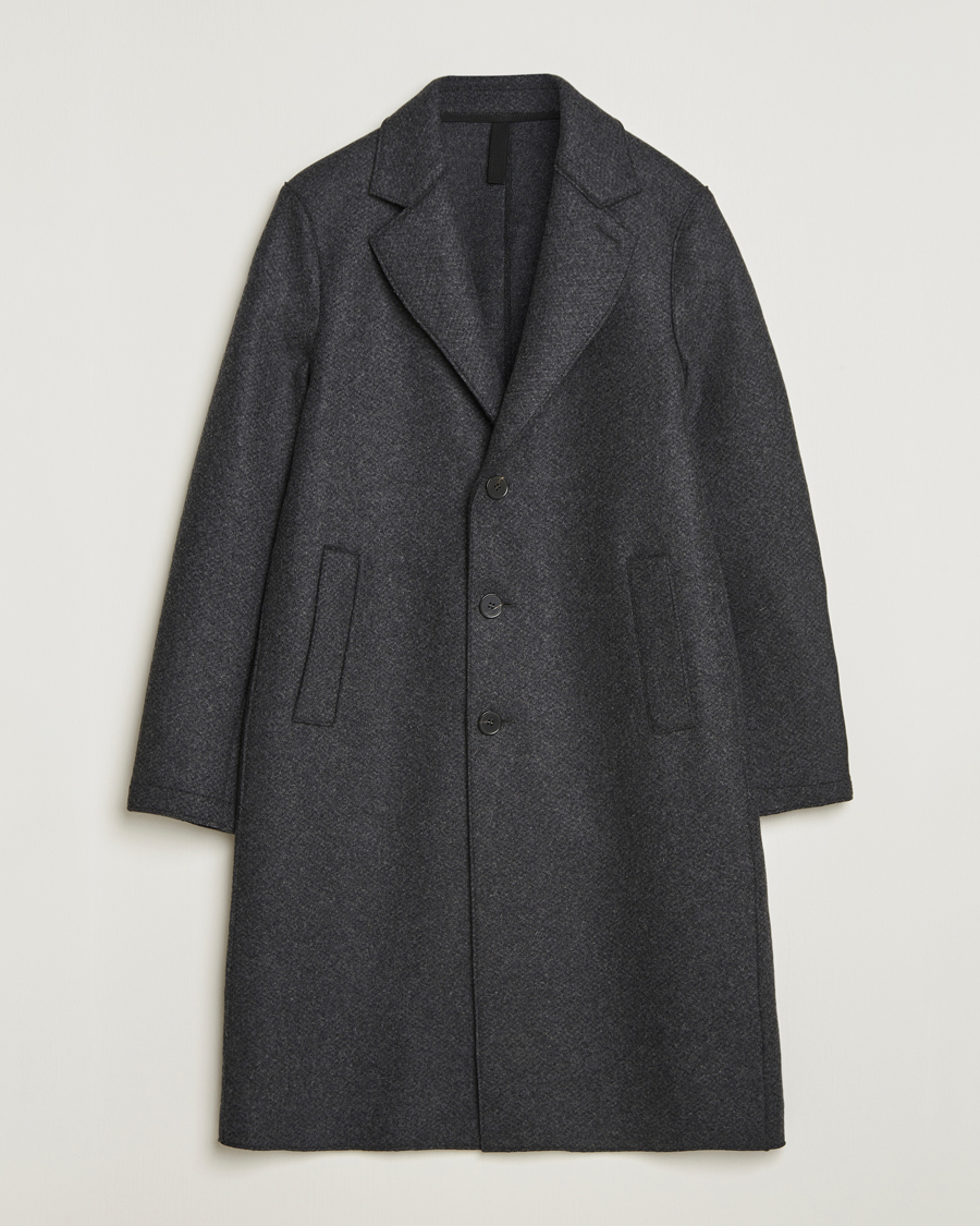 Mies | Takit | Harris Wharf London | Cashmere Blend Overcoat Anthracite