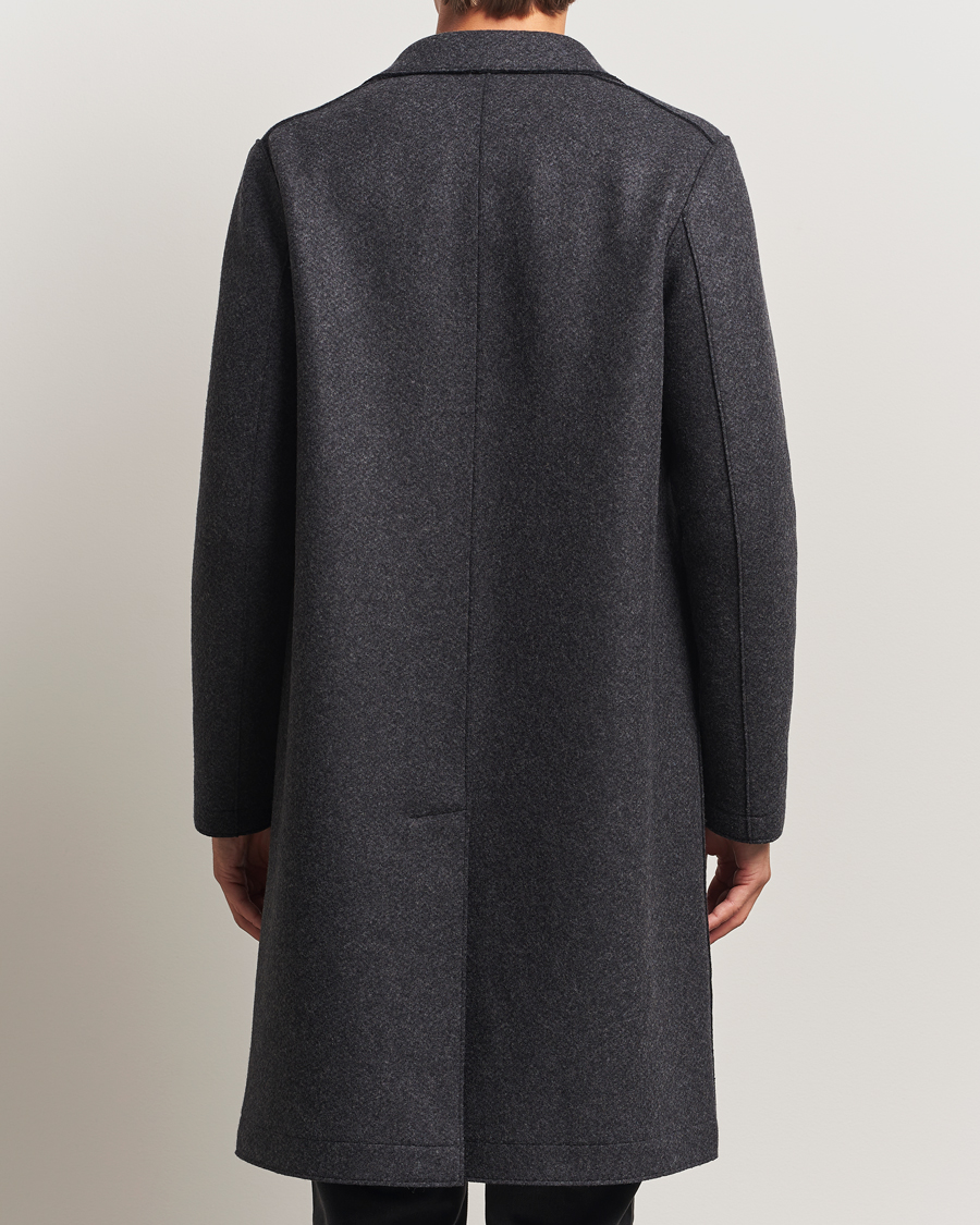 Mies | Takit | Harris Wharf London | Cashmere Blend Overcoat Anthracite