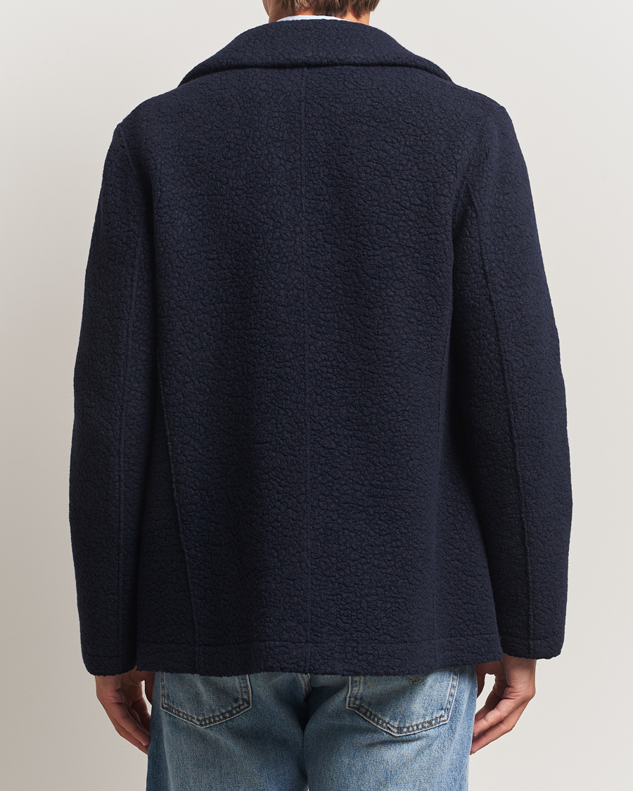 Mies | Takit | Harris Wharf London | Boucle Peacoat Navy