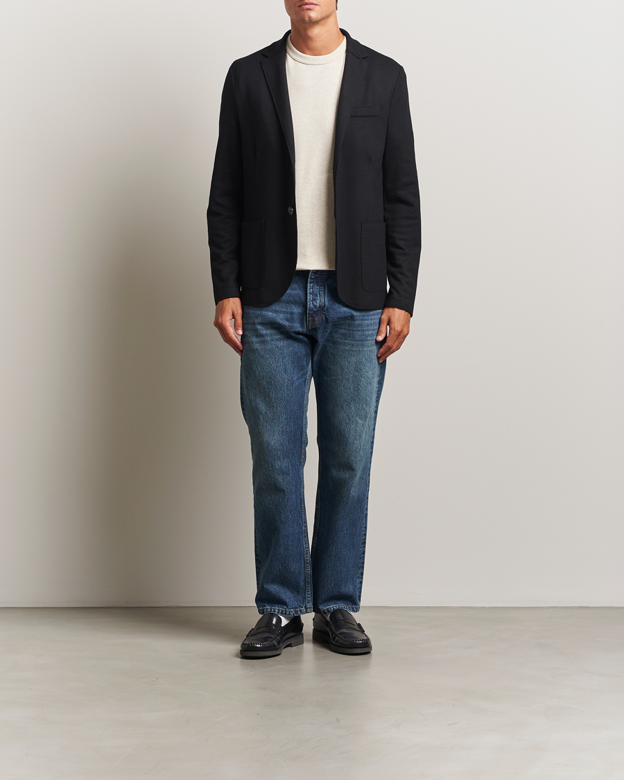 Mies | Pikkutakit | Harris Wharf London | Two Button Superfine Merino Blazer Black