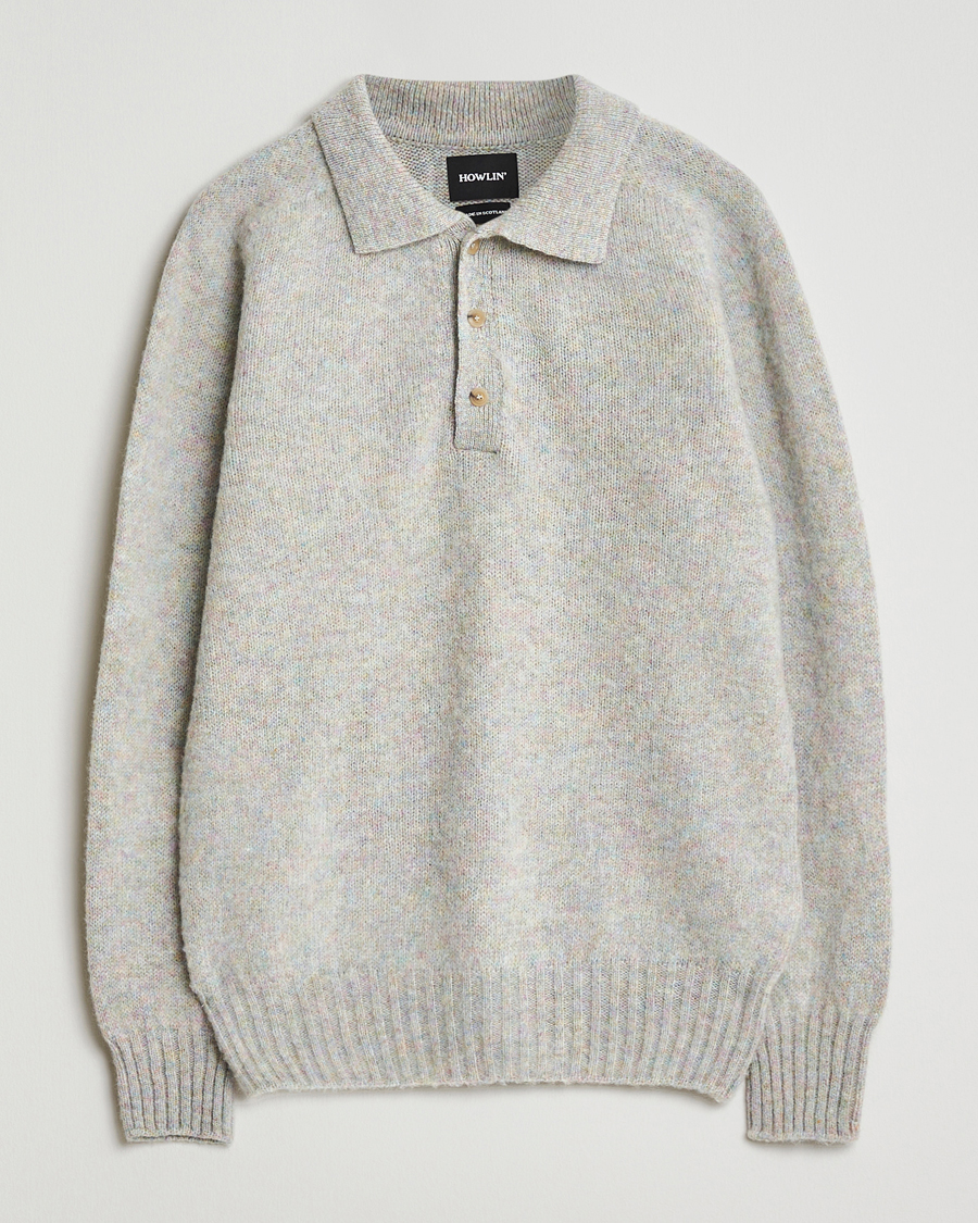 Mies | Puserot | Howlin' | Brushed Wool Polo Galaxy