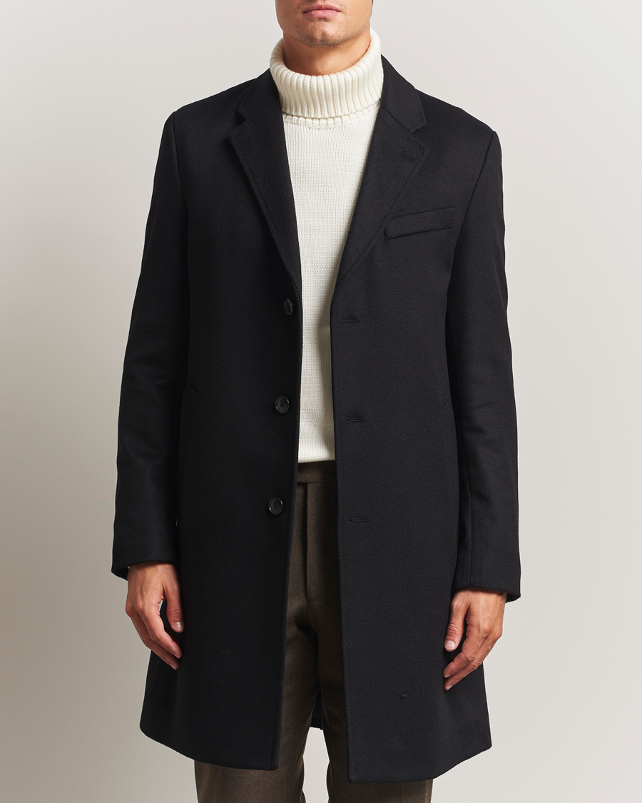 Mies | Takit | BOSS BLACK | Hyde Wool Coat Black