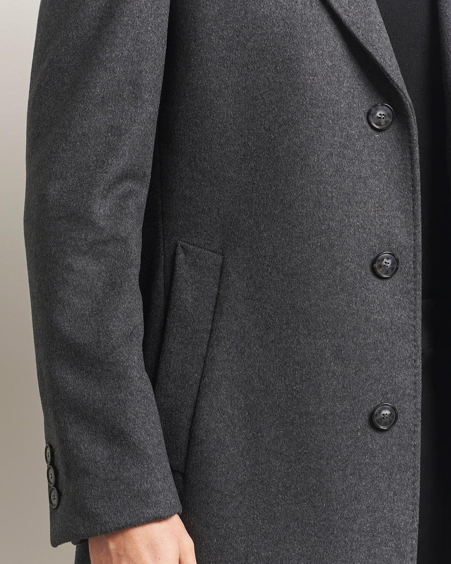 Mies | Takit | BOSS BLACK | Hyde Wool Coat Medium Grey
