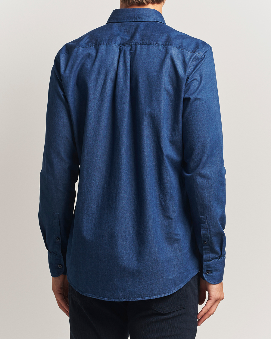 Mies | Kauluspaidat | BOSS BLACK | Hank Denim Shirt Navy