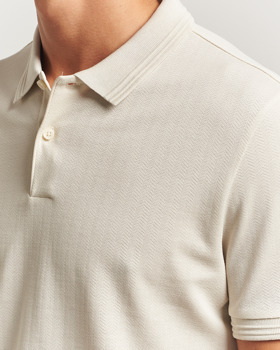 Mies | Pikeet | BOSS BLACK | Parlay Structured Polo Open White