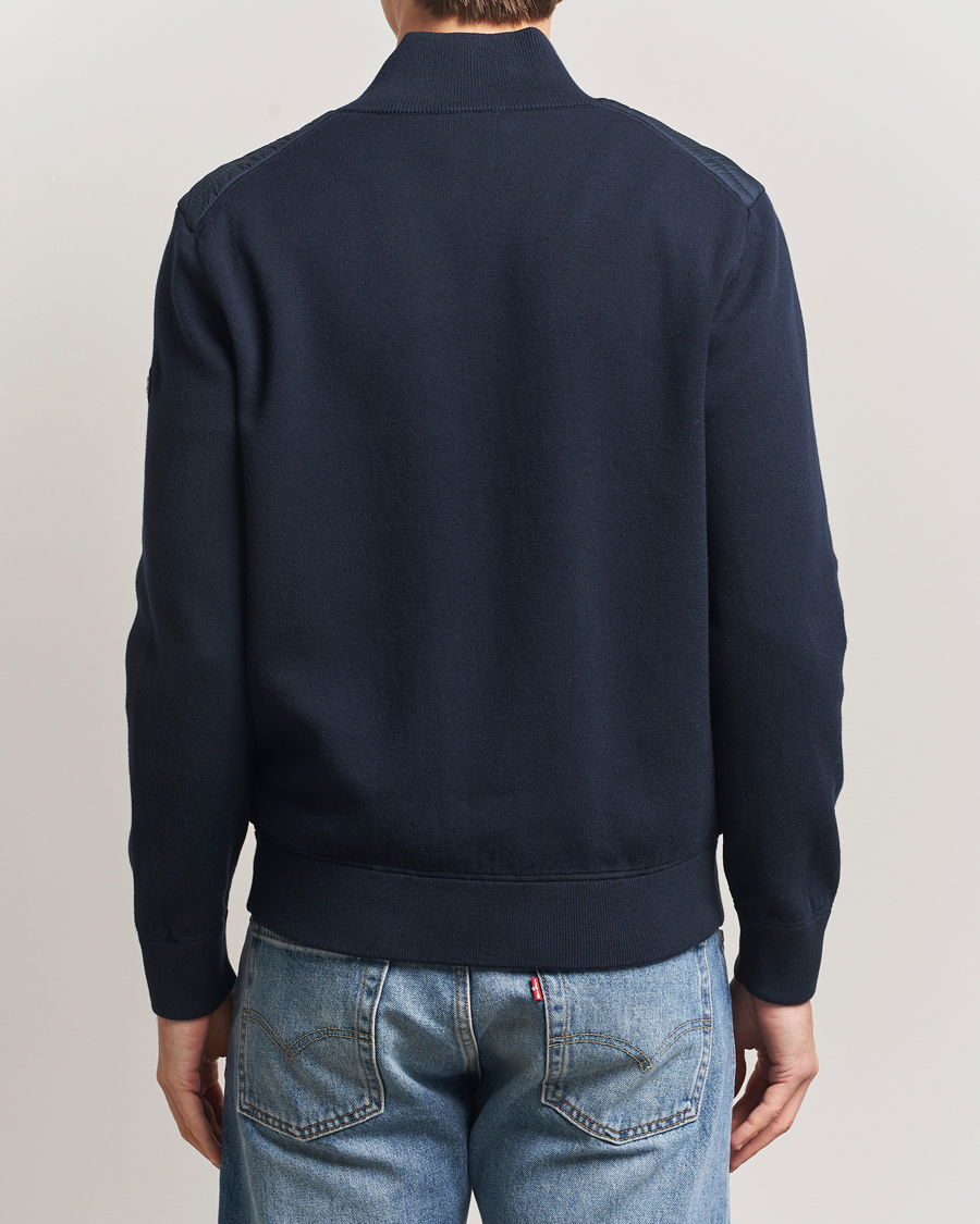 Mies | Puserot | BOSS BLACK | Hernest Hybrid Full Zip Dark Blue