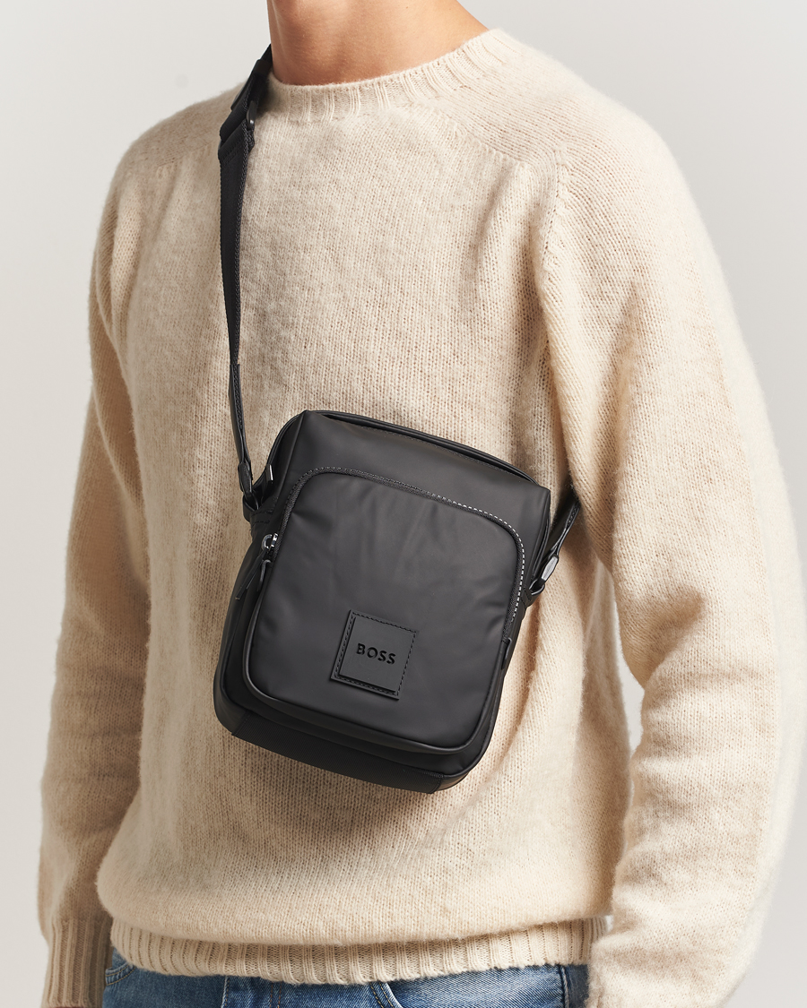 Mies | Laukut | BOSS BLACK | Oryo Pouch Zip Bag Black