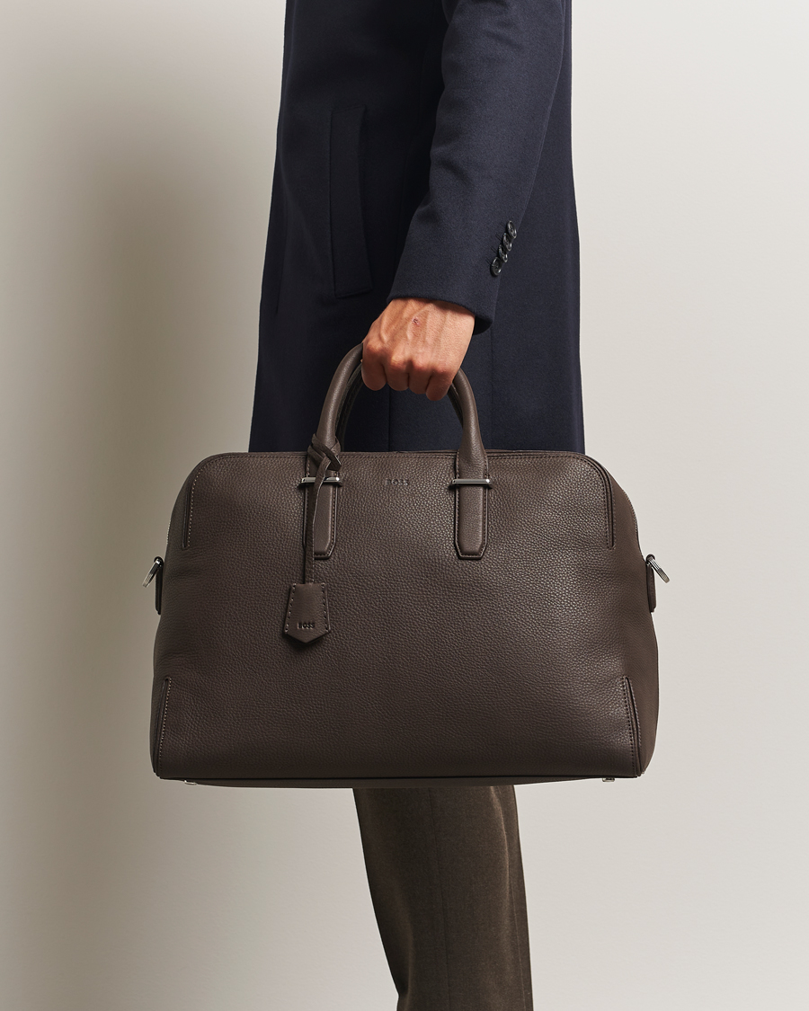 Mies | Laukut | BOSS BLACK | Madison Holdall Dark Brown