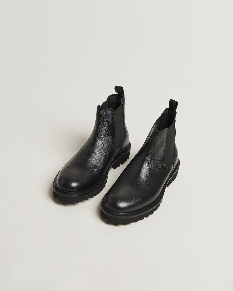Mies | Nilkkurit | BOSS BLACK | Julyo Leather Chelsea Boot Black