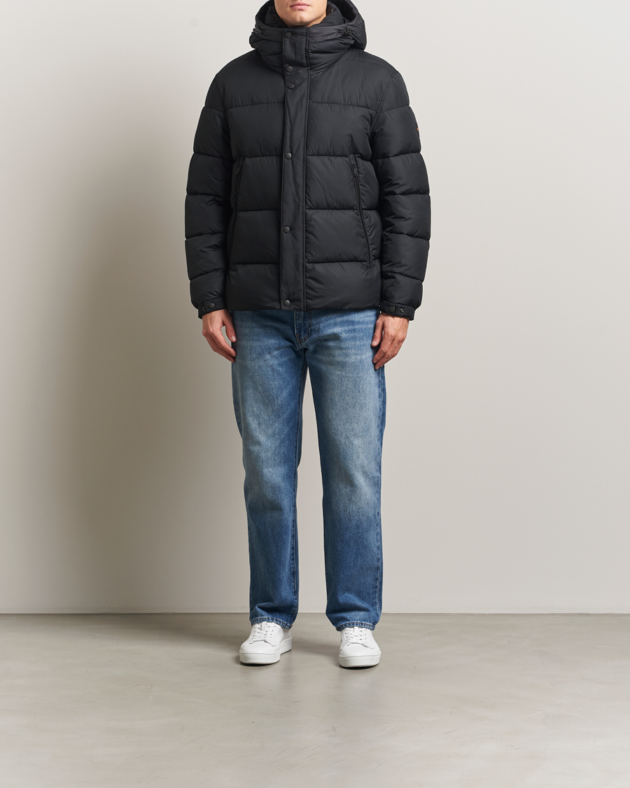 Mies | Takit | BOSS ORANGE | Omaris Down Hooded Jacket Black