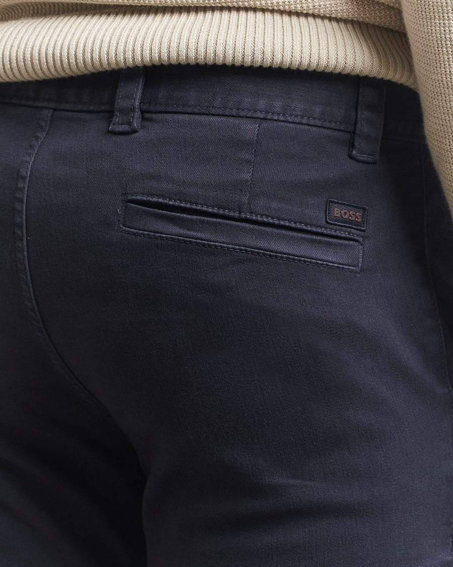 Mies | Housut | BOSS ORANGE | Cotton Chino Dark Blue
