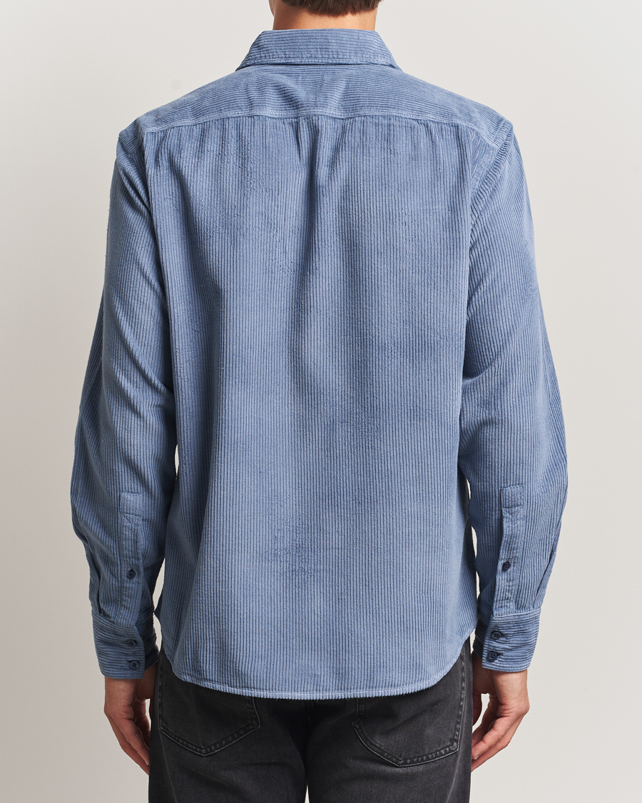 Mies | Kauluspaidat | BOSS ORANGE | Relegant Corduroy Shirt Open Blue