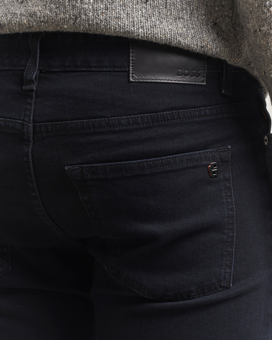 Mies | Farkut | BOSS ORANGE | Delaware Slim Fit Jeans Dark Blue