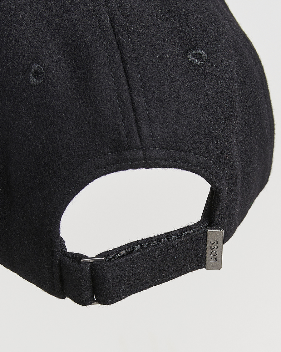Mies | BOSS ORANGE Derrel Wool Cap Black | BOSS ORANGE | Derrel Wool Cap Black