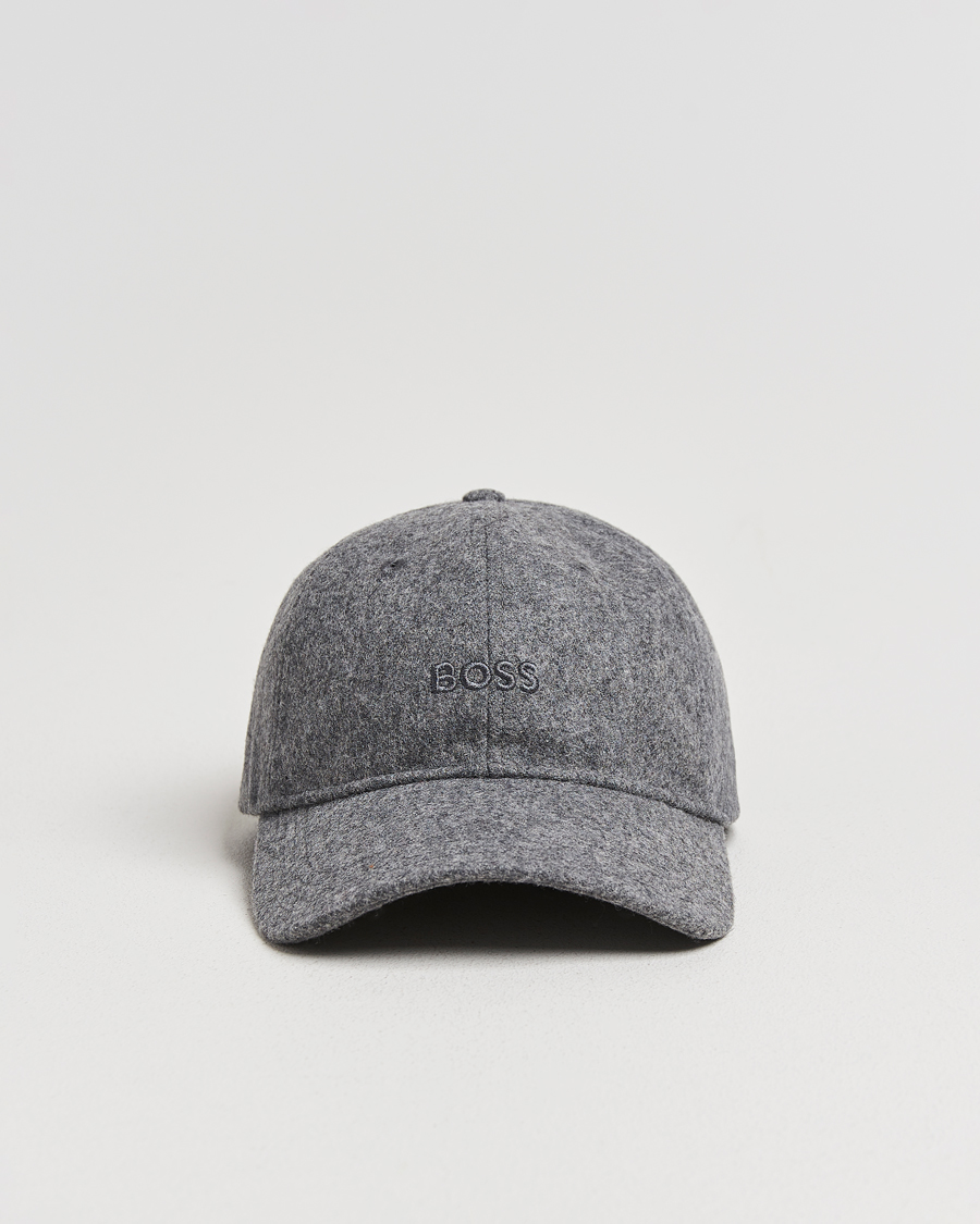 Mies | BOSS ORANGE Derrel Wool Cap Open Grey | BOSS ORANGE | Derrel Wool Cap Open Grey
