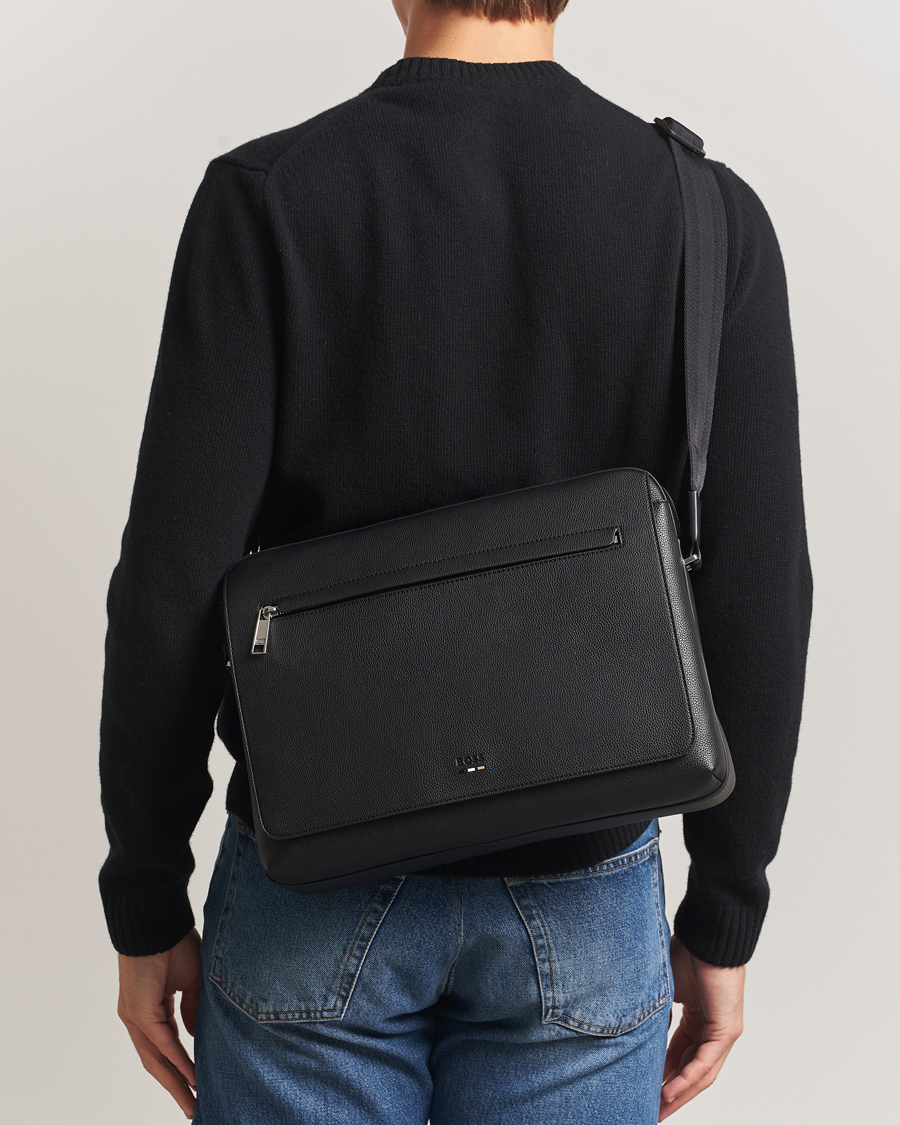 Mies | Laukut | BOSS BLACK | Ray Flap Messenger Bag Black