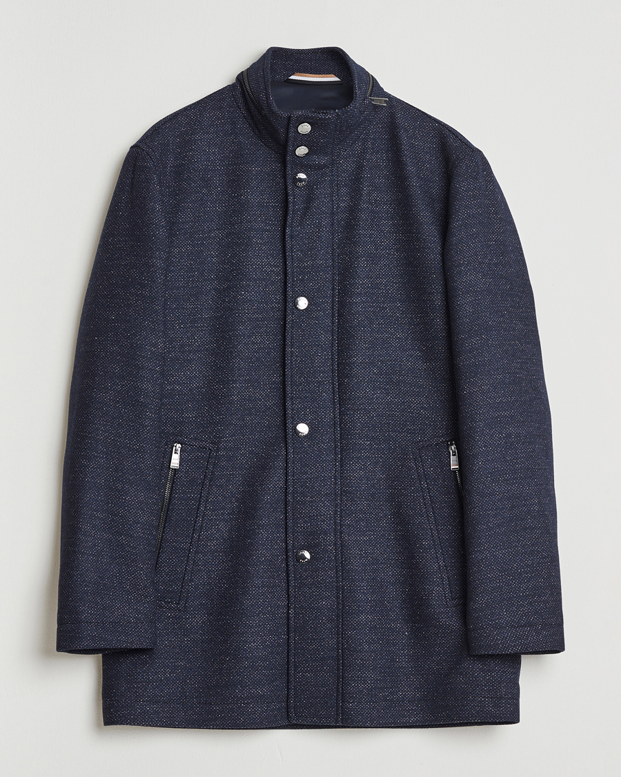 Mies | Takit | BOSS BLACK | Camron Wool Coat Dark Blue