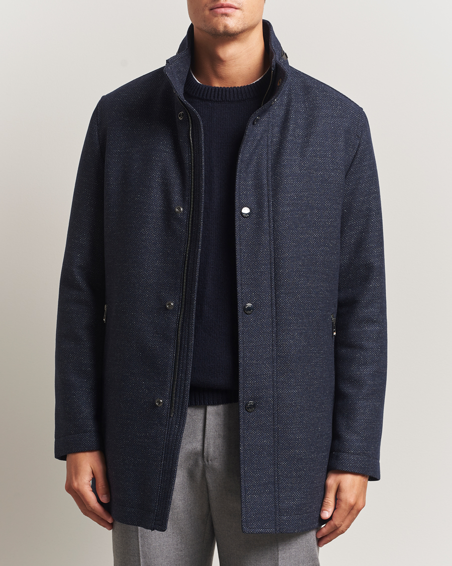 Mies | Takit | BOSS BLACK | Camron Wool Coat Dark Blue