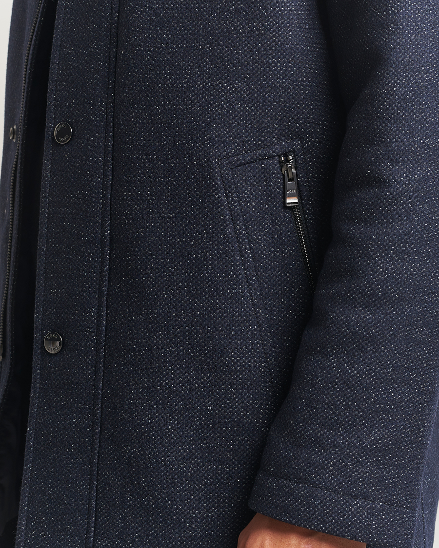 Mies | Takit | BOSS BLACK | Camron Wool Coat Dark Blue