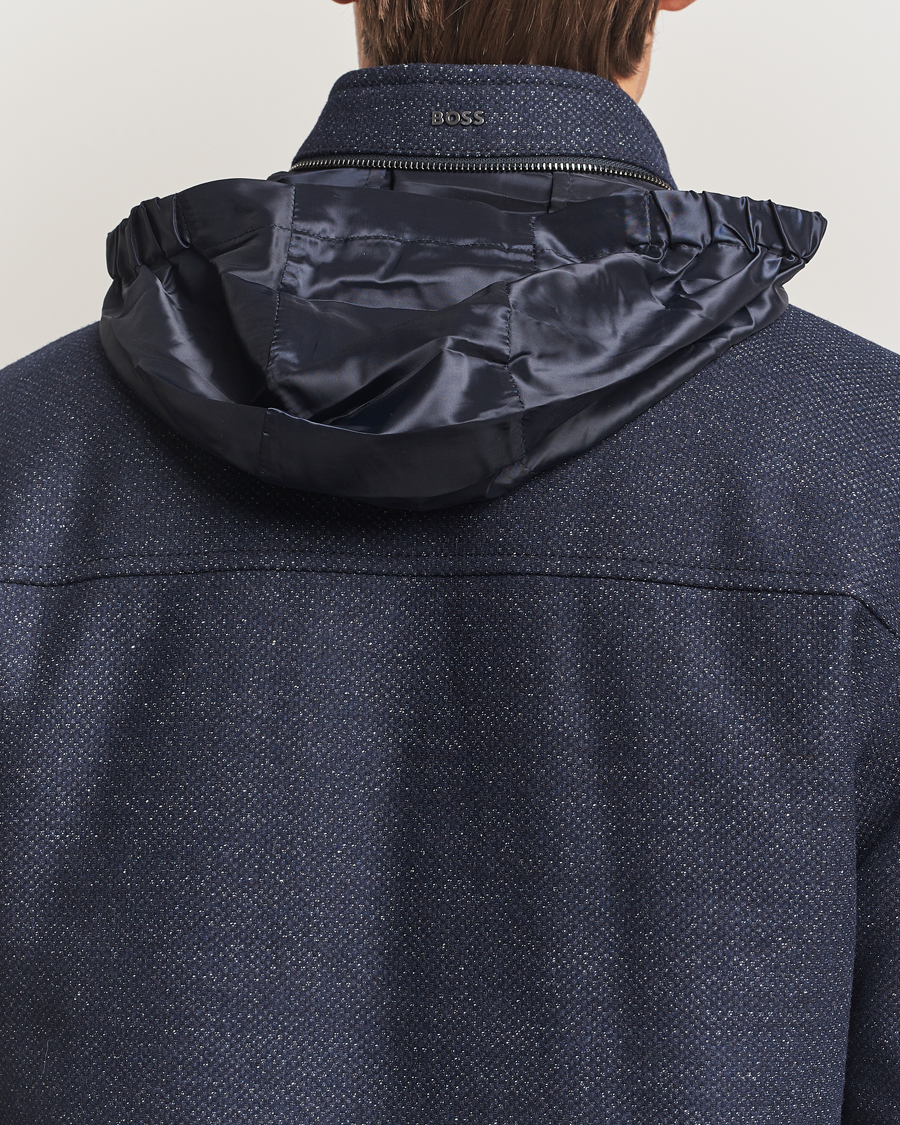 Mies | Takit | BOSS BLACK | Camron Wool Coat Dark Blue