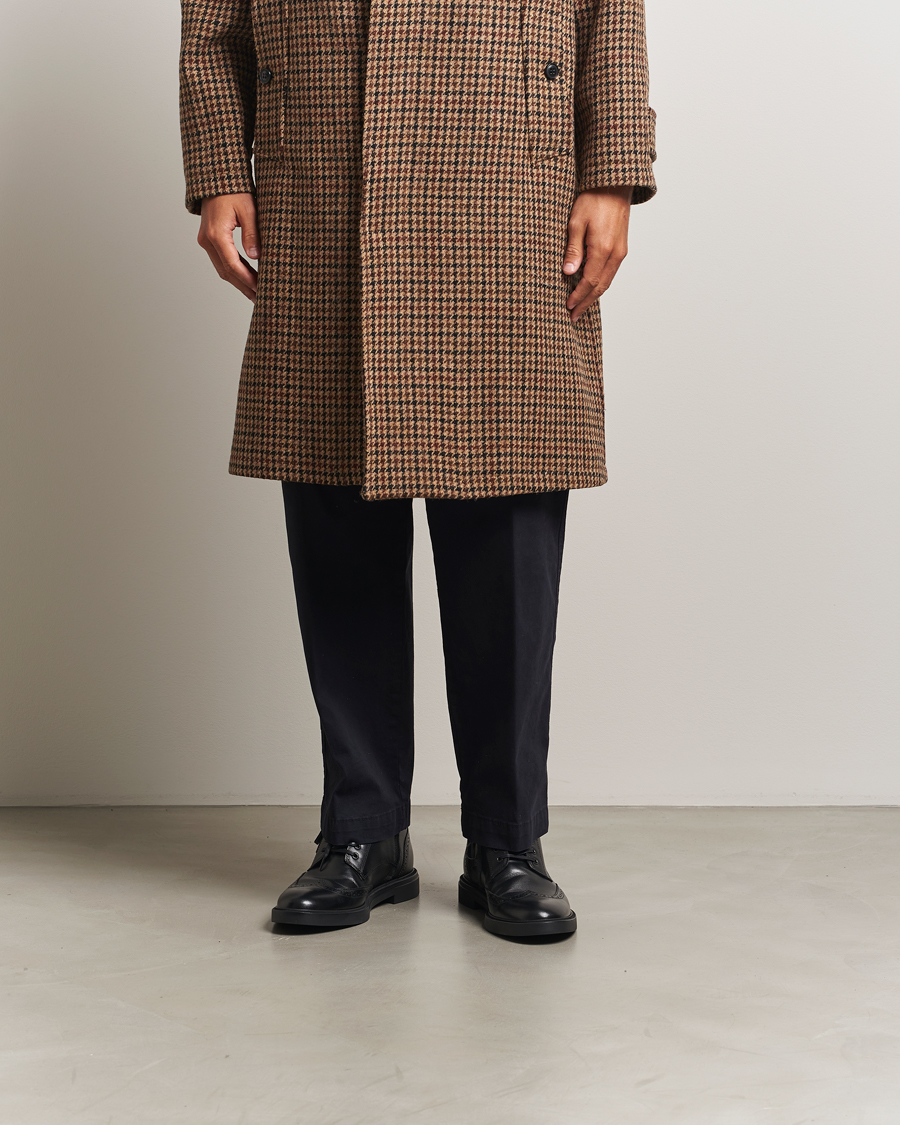 Mies | Nilkkurit | BOSS BLACK | Calev Leather Brogue Boot Black