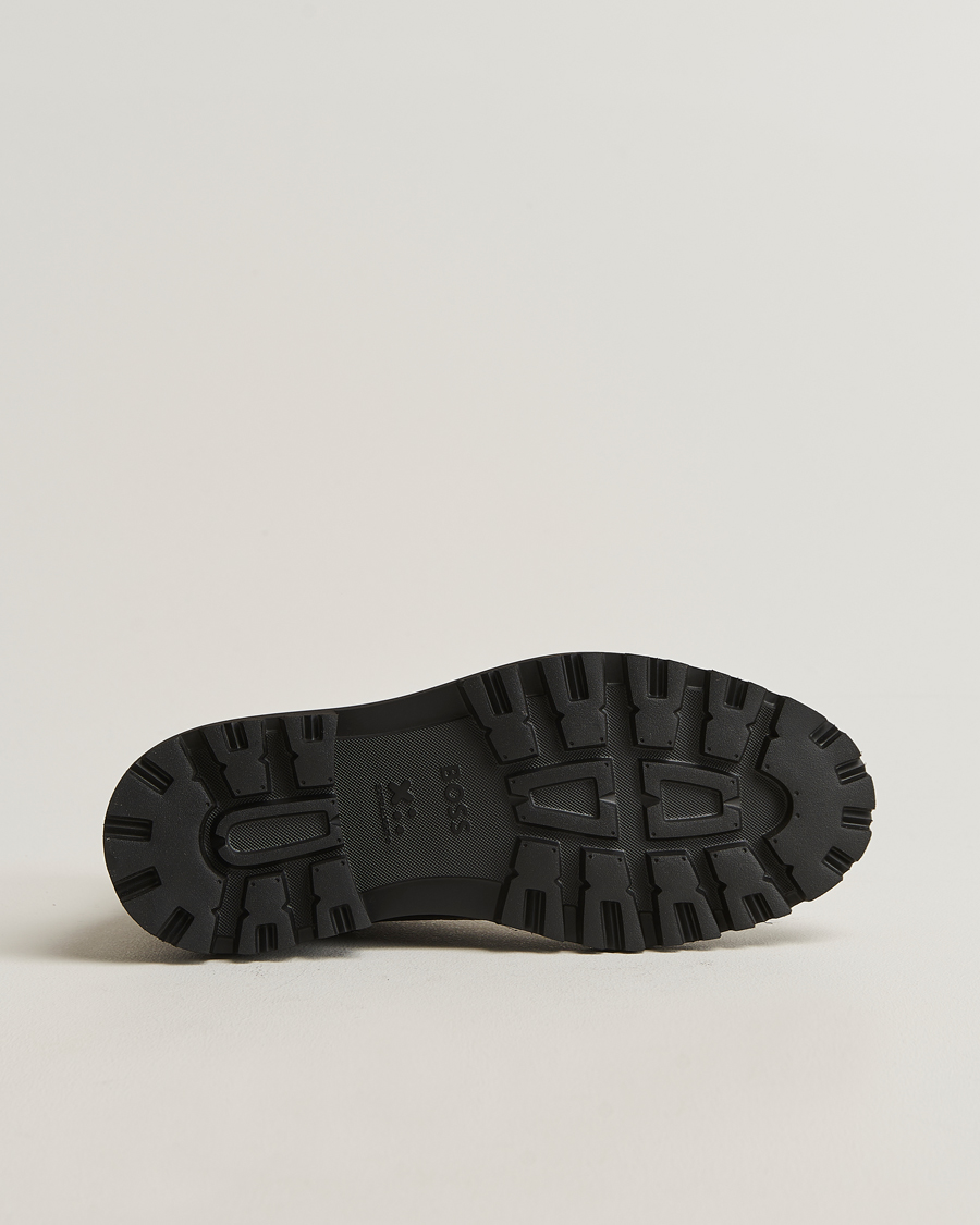 Mies | Nilkkurit | BOSS BLACK | Julyo Leather Boot Dark Brown