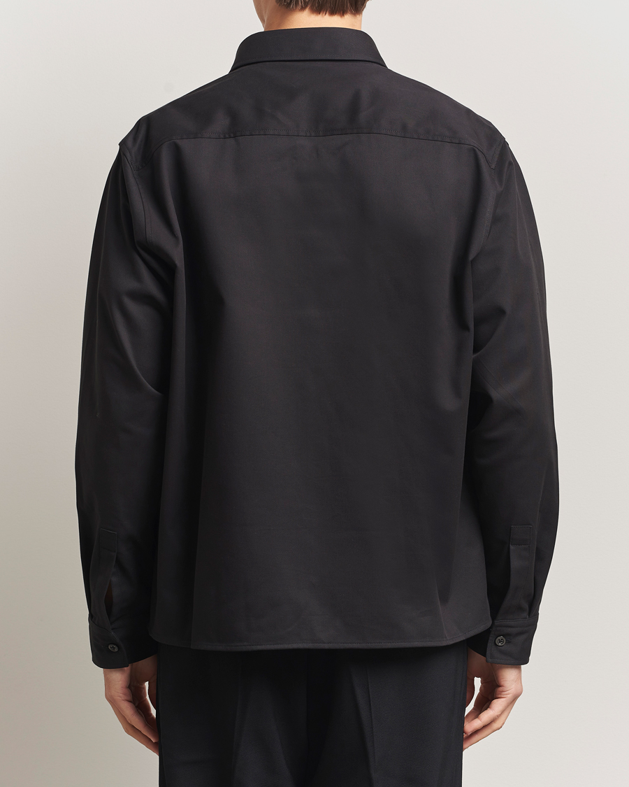 Mies | Kauluspaidat | HUGO | Ekynone Cotton Shirt Black