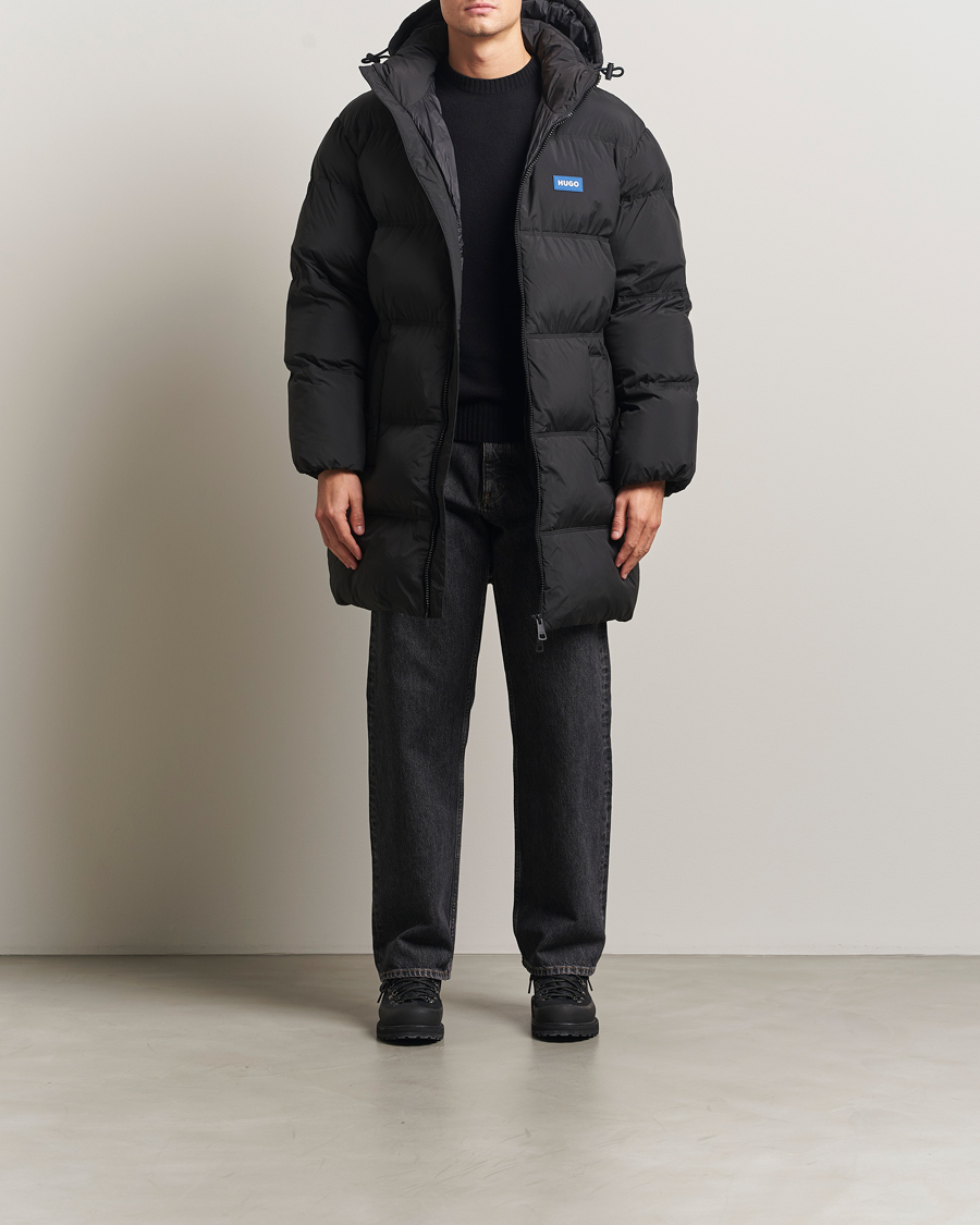 Mies | Takit | HUGO | Bodi Hooded Puffer Parka Black