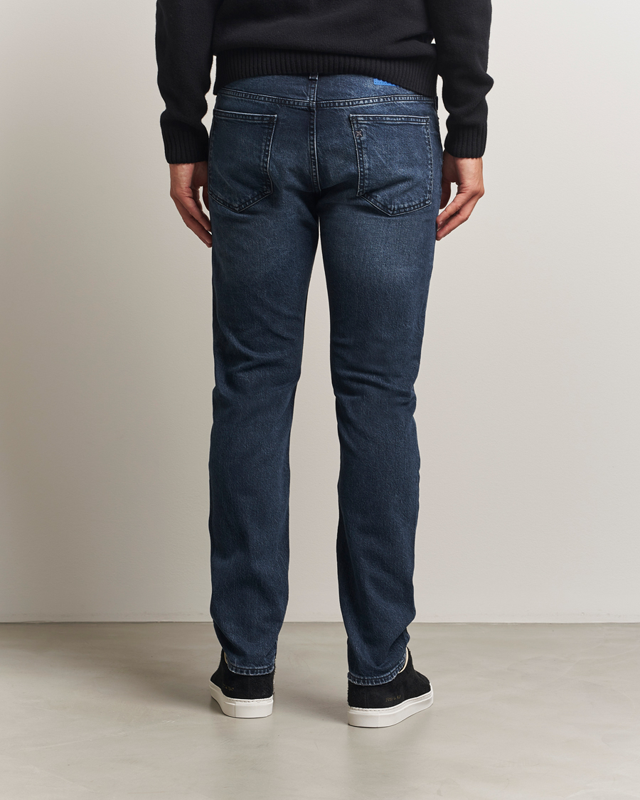 Mies | Farkut | HUGO | Ash Slim Fit Jeans Dark Blue
