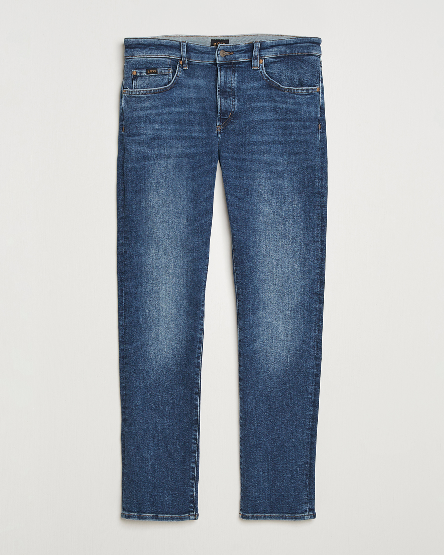 Mies | Farkut | BOSS CAMEL | Karoo Slim Fit Jeans Navy