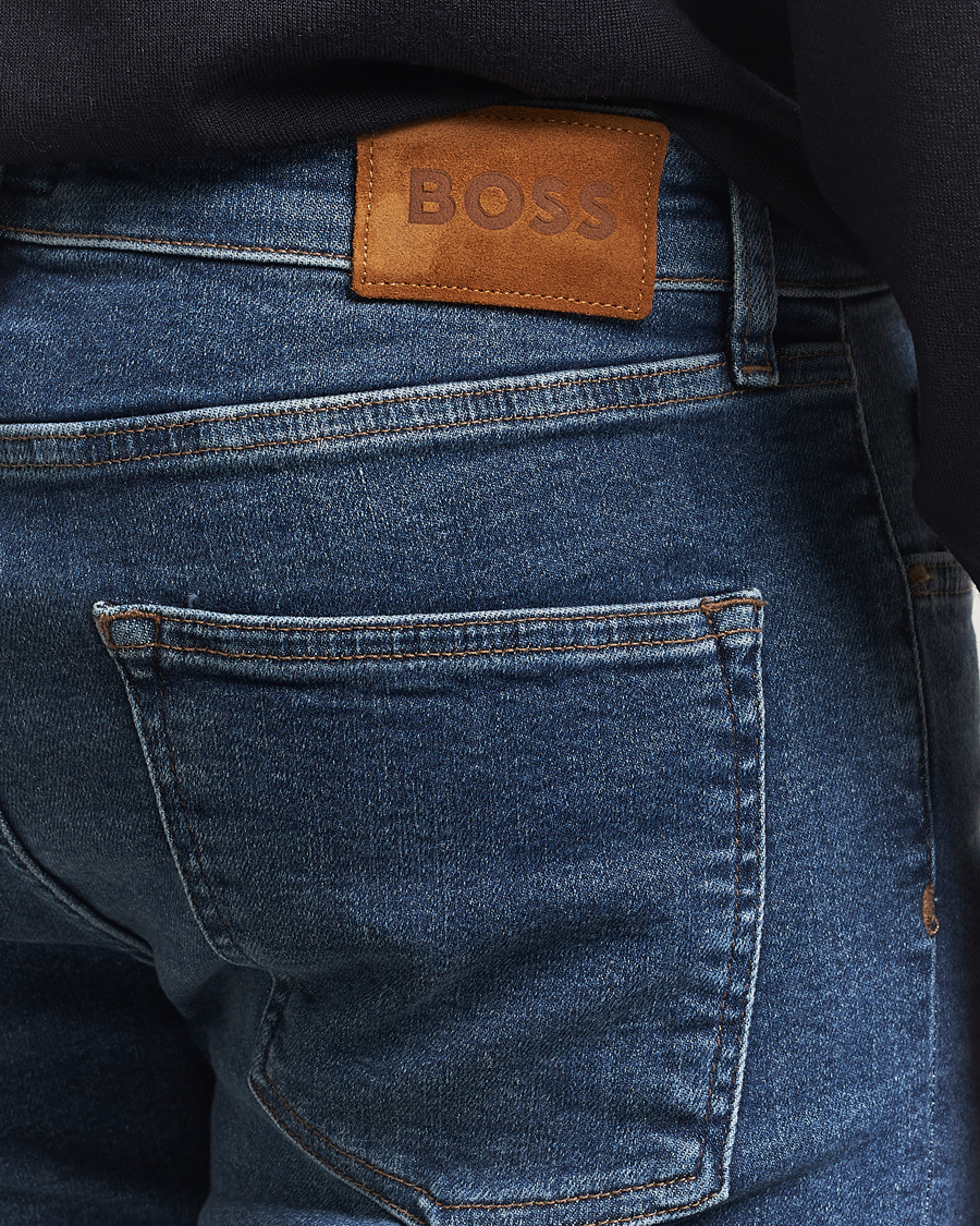 Mies | Farkut | BOSS CAMEL | Karoo Slim Fit Jeans Navy