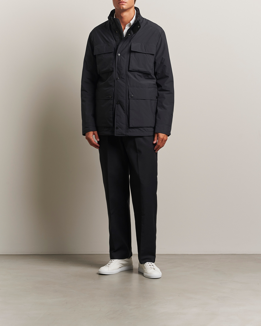 Mies | Takit | J.Lindeberg | Aiden 2L Padded Field Jacket Black