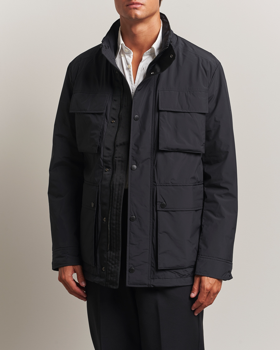 Mies | Takit | J.Lindeberg | Aiden 2L Padded Field Jacket Black