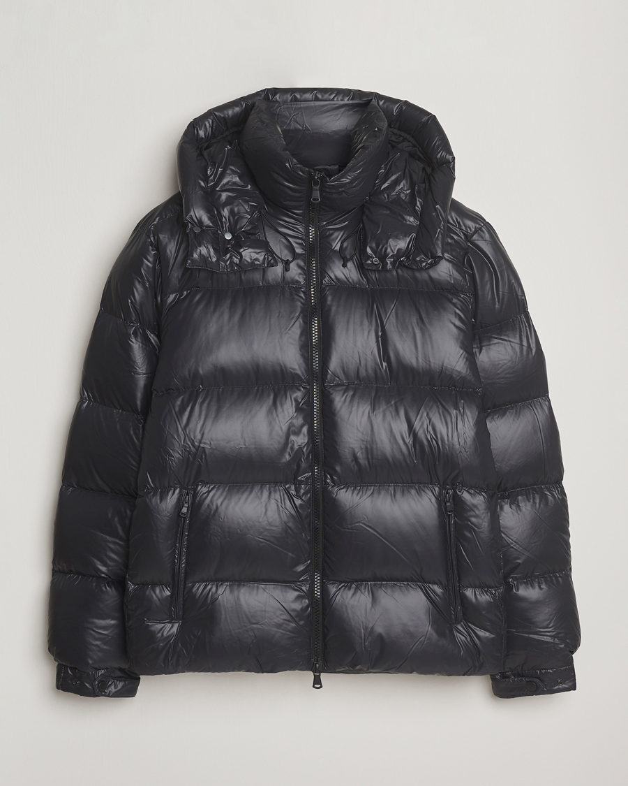 Mies | Takit | J.Lindeberg | Creek Down Hooded Jacket Black