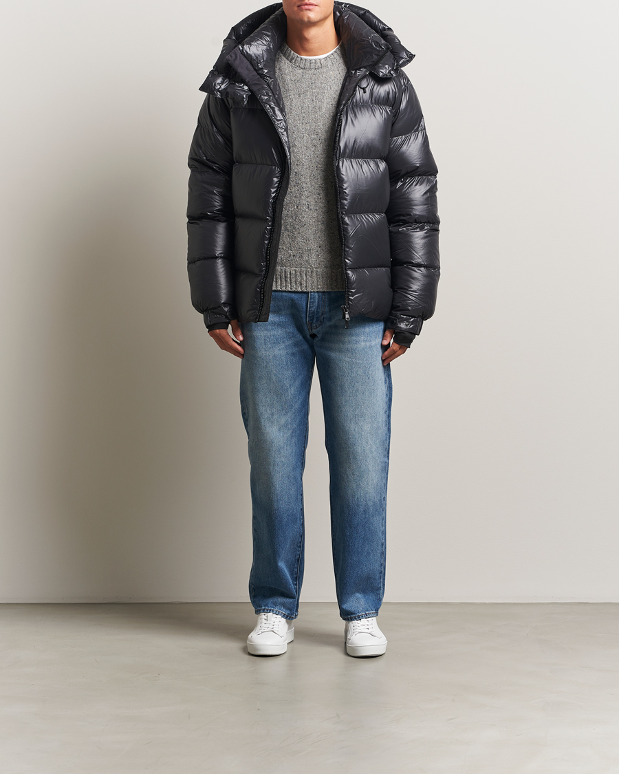 Mies | Takit | J.Lindeberg | Creek Down Hooded Jacket Black