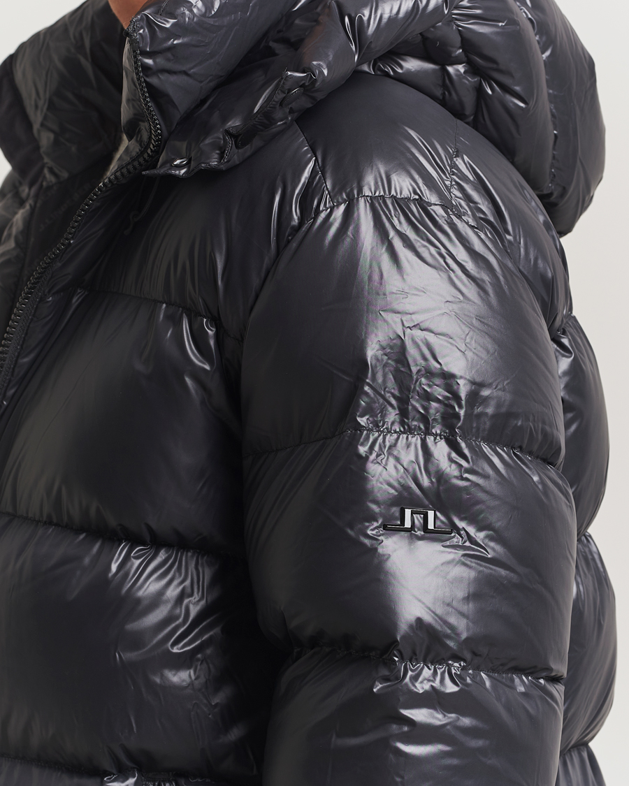 Mies | Takit | J.Lindeberg | Creek Down Hooded Jacket Black