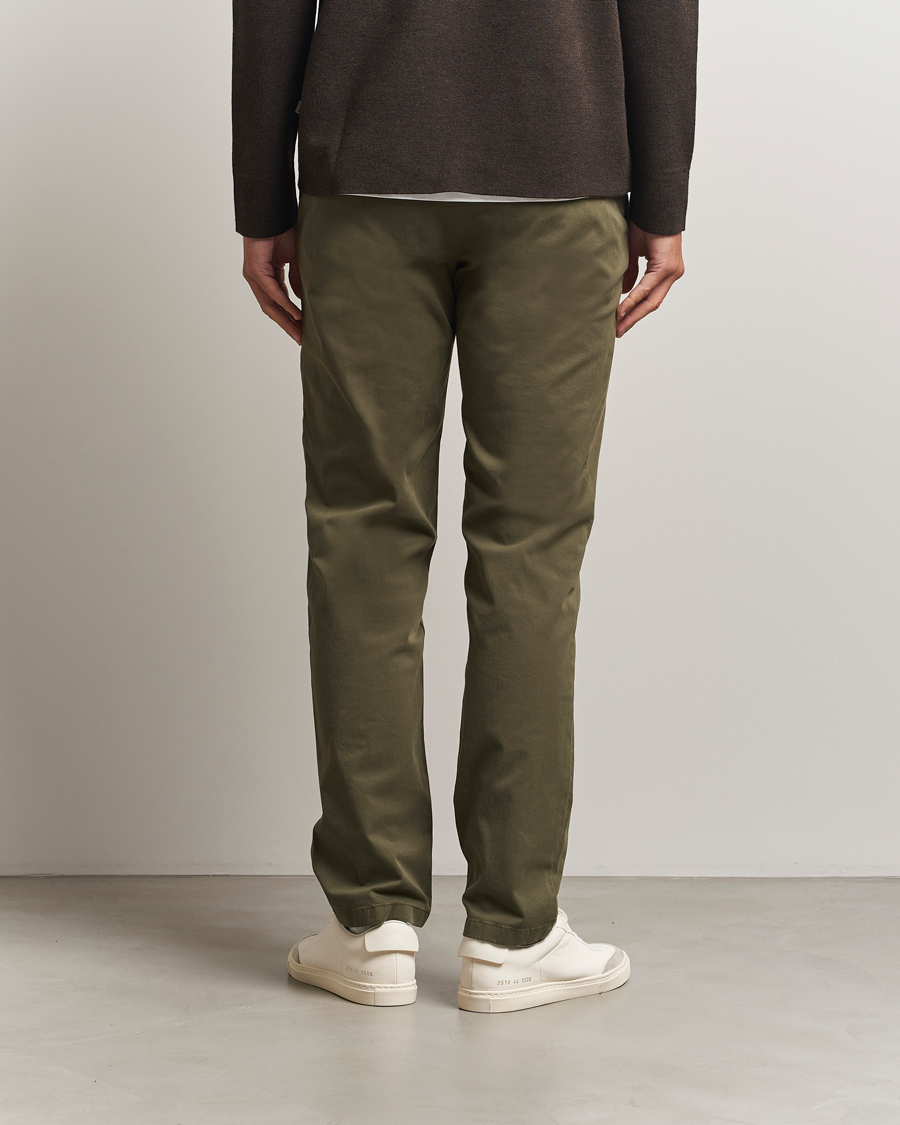 Mies | Housut | J.Lindeberg | Ched Cotton Stretch Chinos Forest Green