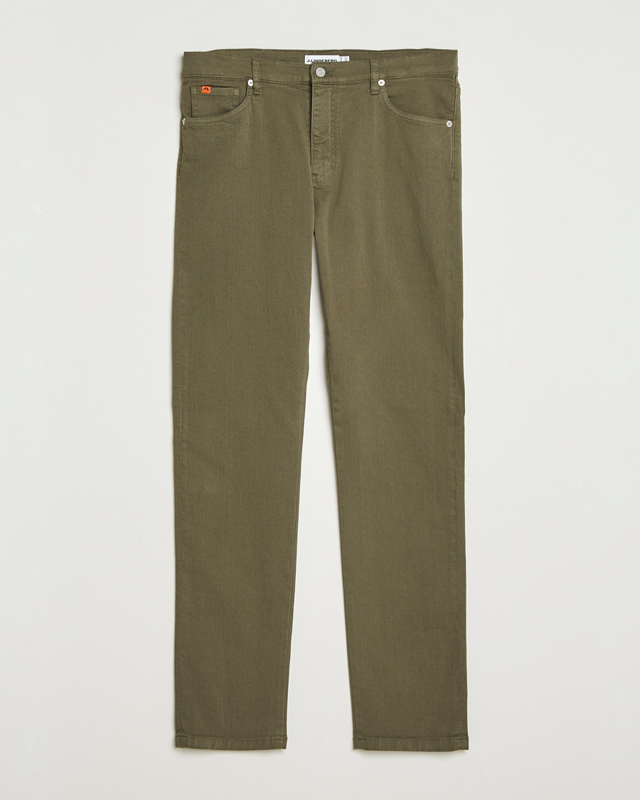 Mies | Housut | J.Lindeberg | Jax Left Hand Twill Jeans Forest Green