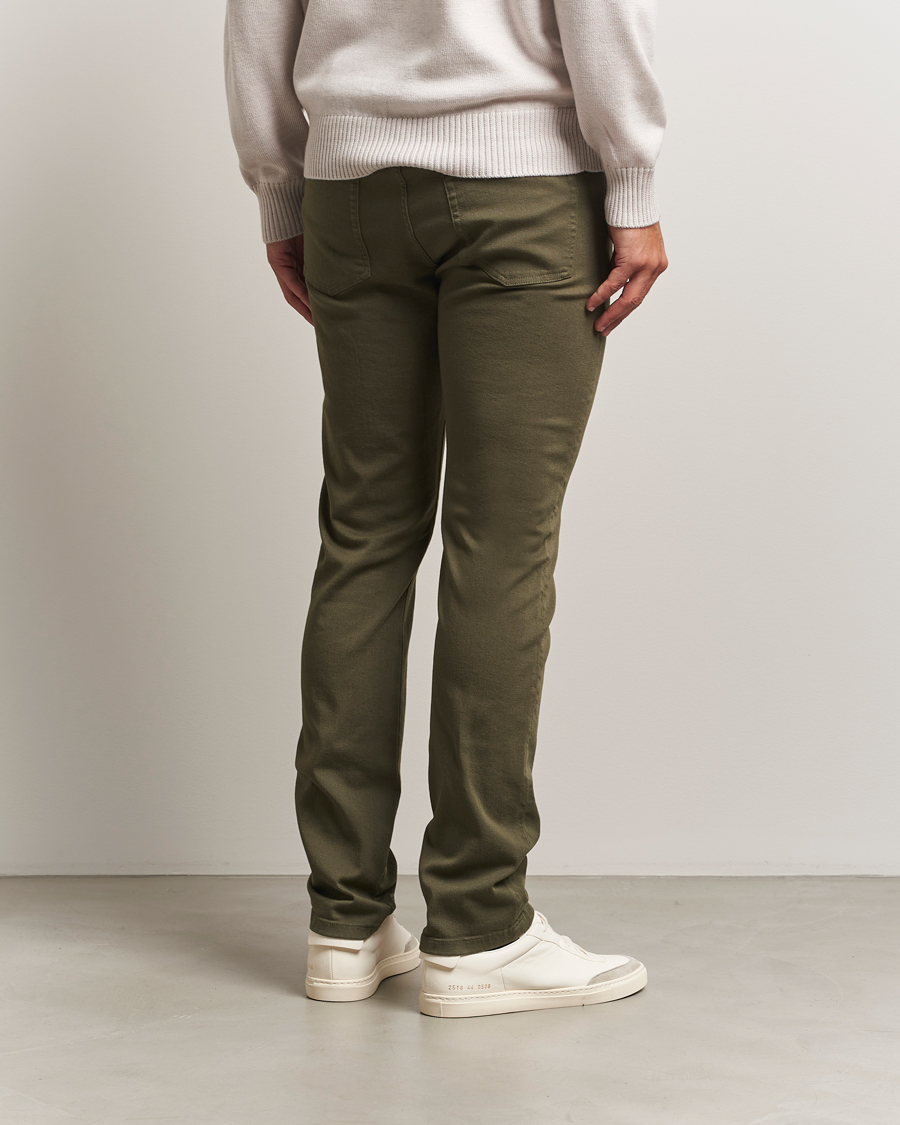 Mies | Housut | J.Lindeberg | Jax Left Hand Twill Jeans Forest Green