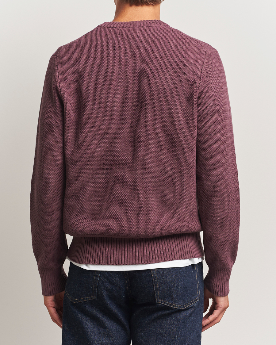 Mies | Puserot | J.Lindeberg | Oliver Structured Sweater Huckleberry