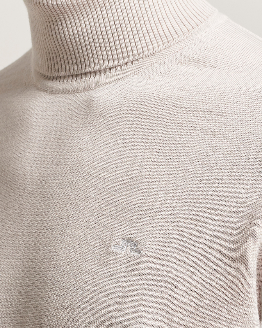 Mies | Puserot | J.Lindeberg | Kaden Merino Turtleneck Moonbeam Melange