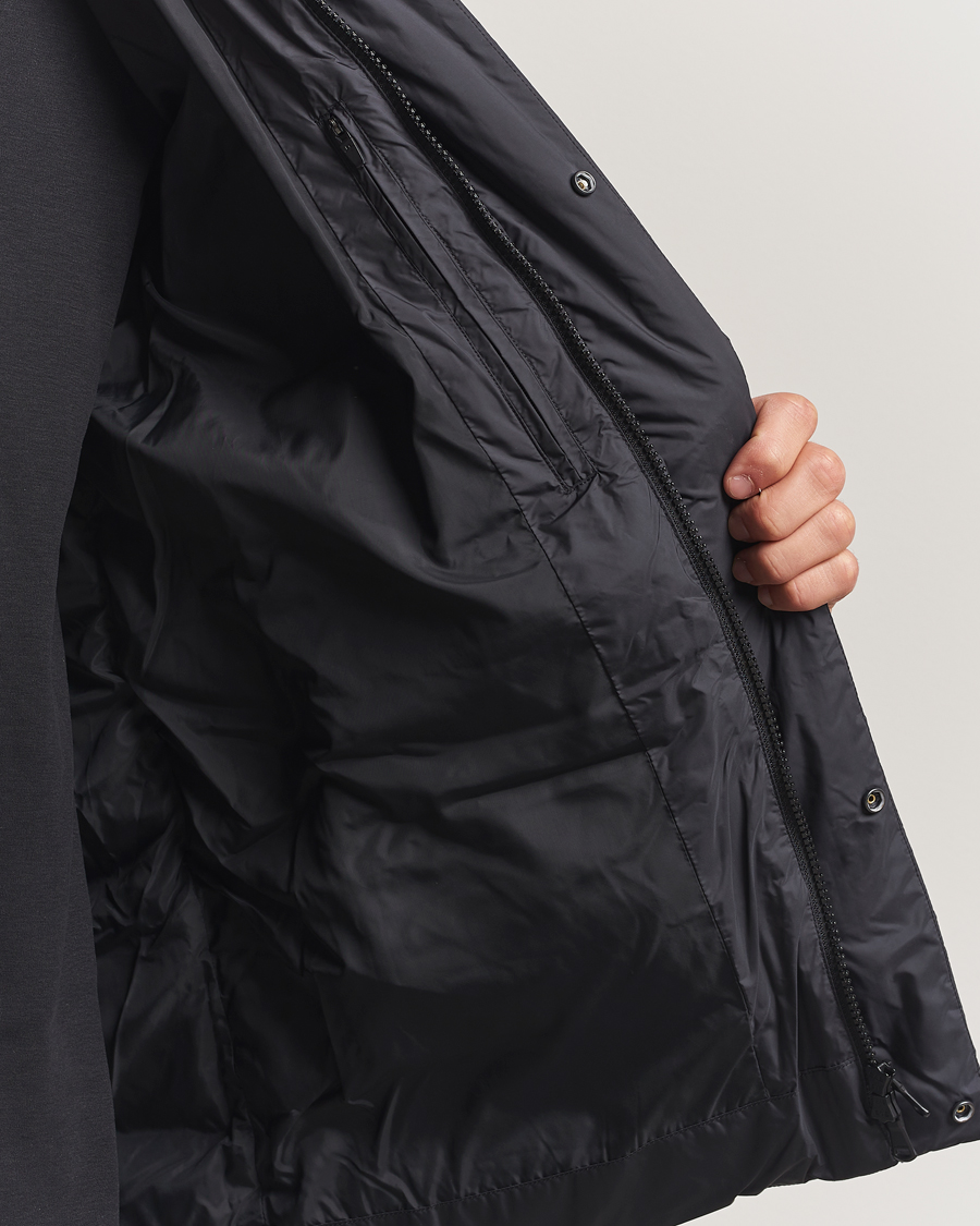 Mies | Takit | J.Lindeberg | Padded Hooded Jacket Black
