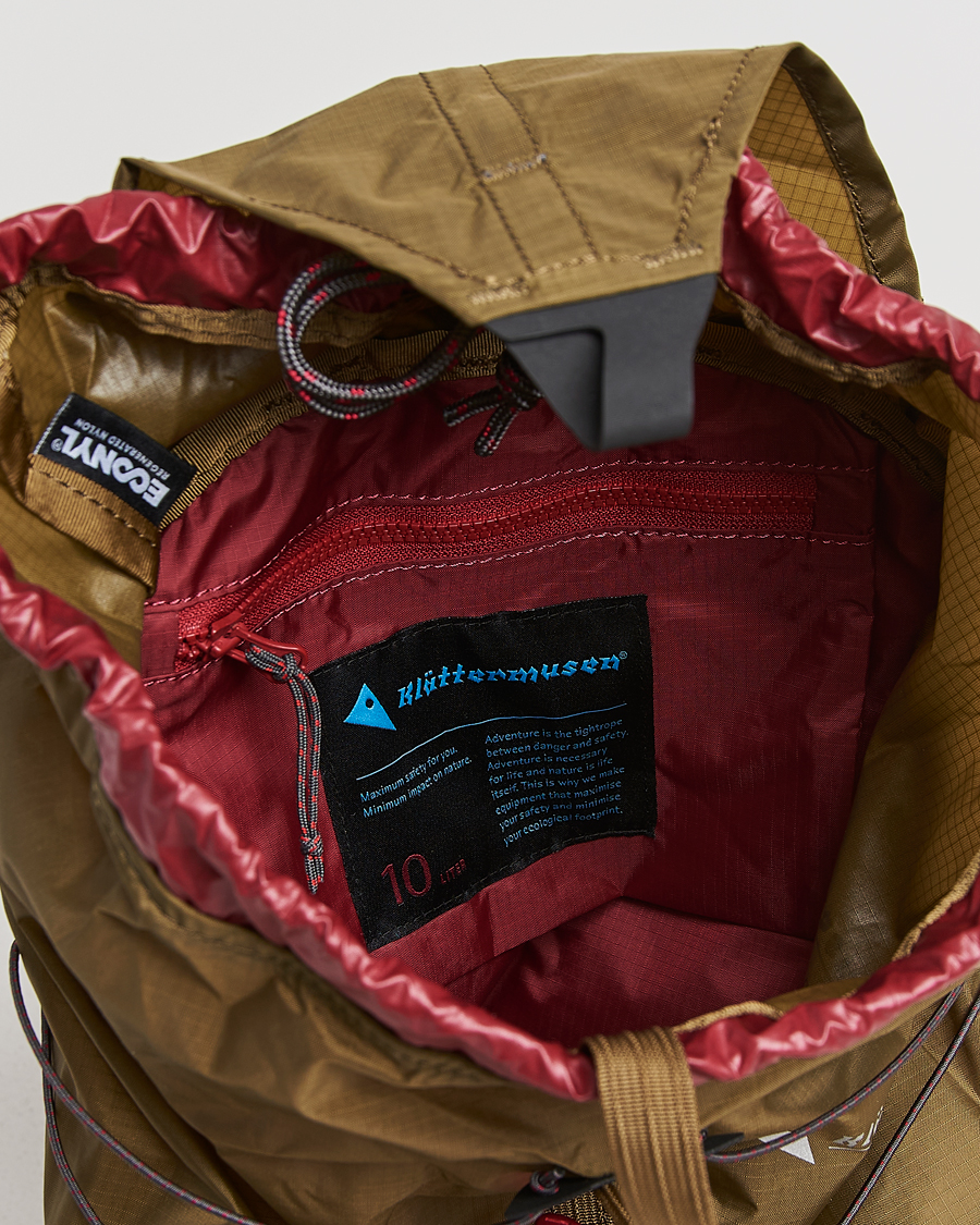 Mies | Klättermusen Tjalve 2.0 Backpack 10L Olive | Klättermusen | Tjalve 2.0 Backpack 10L Olive