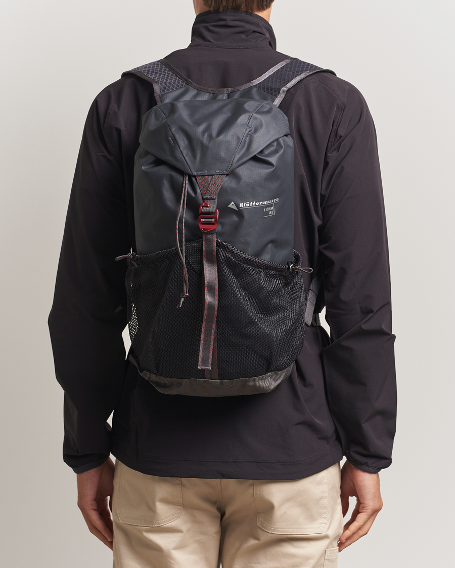 Mies | Klättermusen Fjörm Backpack 18L Raven | Klättermusen | Fjörm Backpack 18L Raven