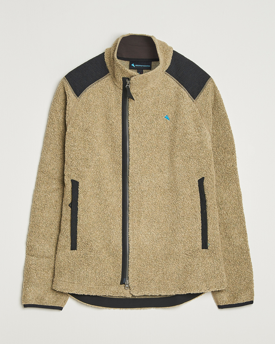 Mies | Puserot | Klättermusen | Skoll Wool Fleece Jacket Silver Green